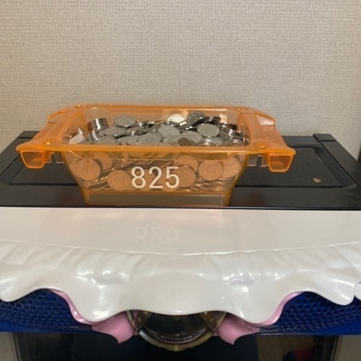 まど2 大幅値下げしました❗️魔法少女まどかマギカ2スロット実機 コイン不要機と説明書メダル2000枚くらいとドル箱付