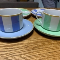 美品食器セット（カップ&ソーサー、お皿）の画像