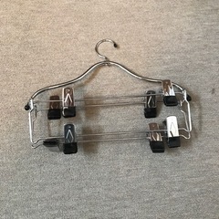 used スカートハンガー　2本セットの画像