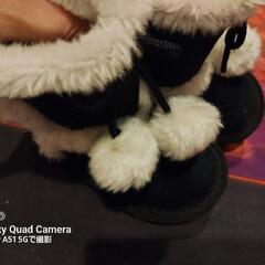 ムートン ブーツ 15cmの画像