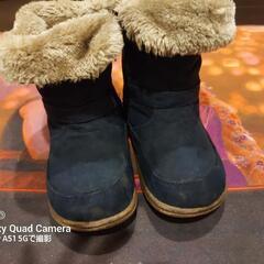 ブーツ ネイビー 18cmの画像