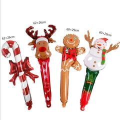 デコレーション用風船　クリスマス4本セット🎅の画像