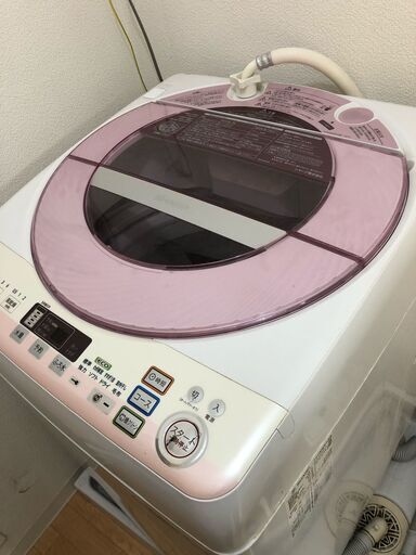 洗濯機　SHARP　ES-GV80P-P