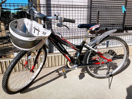 海外個人輸入 ○24インチ子供用自転車パナソニックZion6段変速 (あぱやん 自転車本体