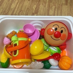キッチンセット　木製の画像