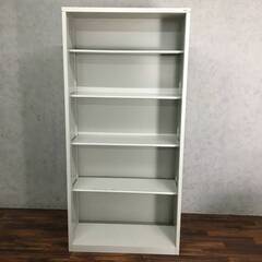 ⭕⭕⭕TN1/18　PLUS　オープン書庫　キャビネット　プラス　SO-207R LGY　事務用品　OA　家具　約88×40×185cm　A4対応　直接引き取り限定　②⭕⭕⭕の画像