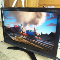 東芝レグザ32型ハードディスク内蔵地デジBS液晶テレビの画像