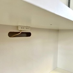 お値下げしました！】真っ白デザインのキッチン収納