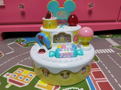 ディズニー　はじめて英語　おしゃべりいっぱい　パーティーケーキ