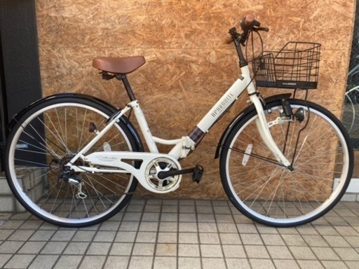 MYPALLAS APHRODITE M507 外装６段 26inc 折り畳み機能付きシティサイクル