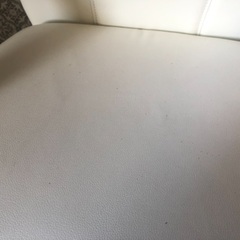 ニトリ チェア 椅子 オフィスチェア デスクチェア 白色の画像