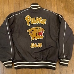 【差し上げます】puma スタジャン レディース Sサイズの画像