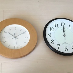 掛け時計　訳あり？