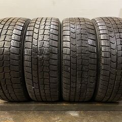 DUNLOP WINTER MAXX WM02 205/55R16 16インチ スタッドレス 4本 バリ溝 アベンシスワゴン カローラ ヴォクシー等　(TH498) クレジットカード QRコード決済可能