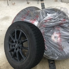 日本製スタッドレスタイヤ中古ホイール付き