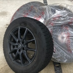日本製スタッドレスタイヤ中古ホイール付きの画像