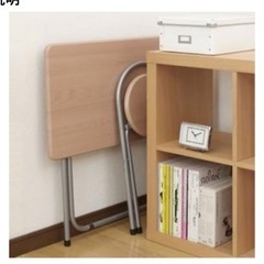 折り畳みデスク＆チェア　①の画像