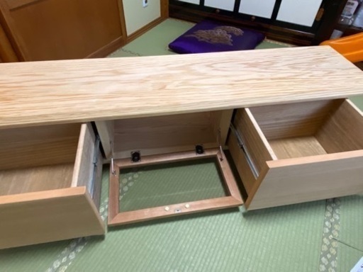一枚板　テレビボード