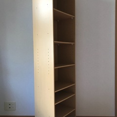 カラーボックス　ナチュラルカラー　7段の画像