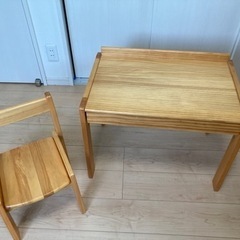 幼児用学習机&椅子①  ◇値下げ中です◇