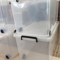 衣装ケース（ローラー付き） 5個 