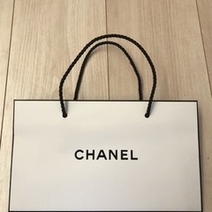 ショップ袋　紙袋　シャネル　Chanel