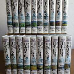 深田久弥の「日本百名山」全20巻 VHSビデオテープの画像