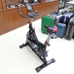 千歳市/恵庭市 10kgホイール スピニングバイク CY-S703 無段階負荷調整 フィットネスバイク 健康器具 トレーニング