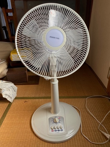(中古)タイマー付き扇風機 12年式 動作確認済み