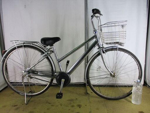 B559　目玉商品　整備済み★ブリヂストン　アルベルト　シルバー★ 中古自転車 【27インチ 】