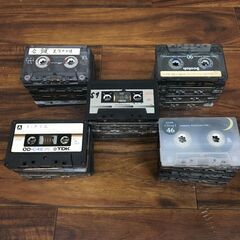 JR1/2　カセットテープ 200本 まとめて ノーマルポジション 使用済み 中古 ジャンク扱い 大量の画像