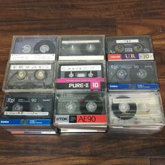 JR1/2　カセットテープ 200本 まとめて ノーマルポジション 使用済み 中古 ジャンク扱い 大量の画像