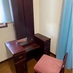 ドレッサー、鏡台(椅子付)