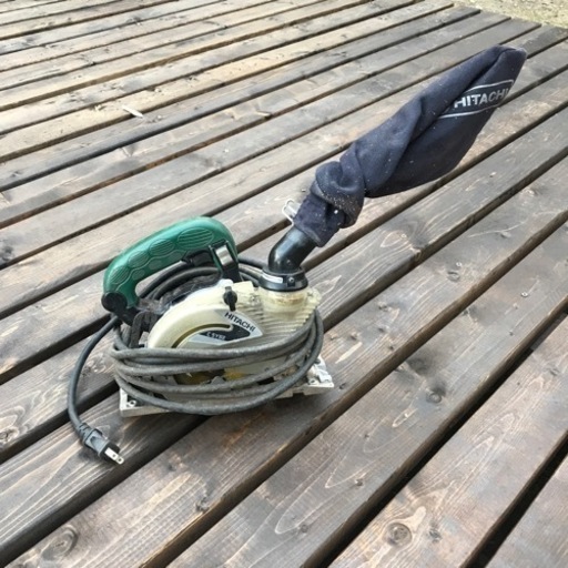 日立工機125mm 集じん丸のこ