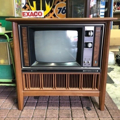 福岡市南区から　当時物　昭和レトロ　東芝TOSHIBA 20c54 カラーテレビTV 動作確認済　状態良好◎ ブラウン管　トランジスタ式100v