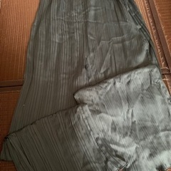 HKプリーツサロペット　Lサイズ　新品未使用の画像