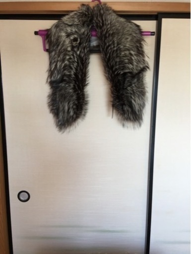 シルバーフォックス ストール_現金手渡し希望