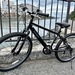 値引き交渉ok♪【美品】マットブラック ファットタイプ クロスバイク