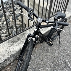 値引き交渉ok♪【美品】マットブラック ファットタイプ クロスバイク