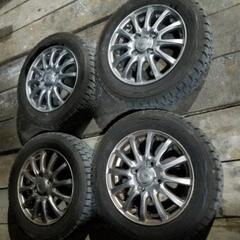 【送料込！】13インチ アルミホイール/スタッドレス　 155/65R13 　① 送料込！】13インチ アルミホイール/スタッドレス 155/65R13 ①