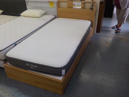 ID:G989423　収納付きシングルベッド