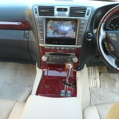 ★美車★22年式★レクサスLS★600ｈ Iパッケージ★トムスエアロ★オプション１９メッキAW★ナビ＆TV★本革★車検5年9月の画像