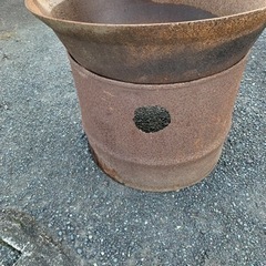 平釜、かまど