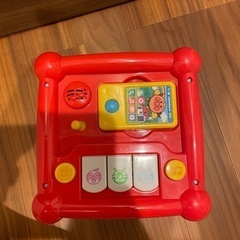 無料でお譲りします　アンパンマンの知育玩具の画像