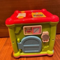 無料でお譲りします　アンパンマンの知育玩具の画像