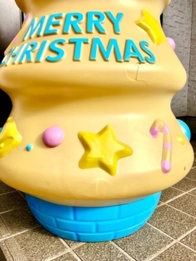 レア！大型屋外クリスマスソフトクリームライト　