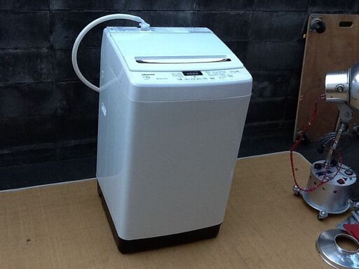 7.5㎏ 全自動洗濯機 HW-G75A Hisense ハイセンスジャパン 平成30年購入品