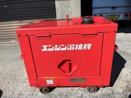 デンヨー エンジン溶接機です。