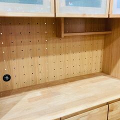 愛品館市原店】ニトリ（NITORI）3枚扉キッチンボードアルナス3