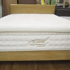 R368 NITORI ダブルベッド N-SleepⅢ 30cm 幅140cm